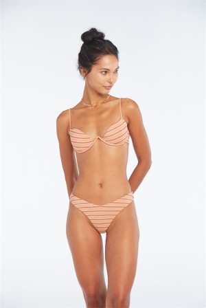 Anahi Multicolor Stripes Juicy Couture Anahi Multicolor Stripes Bottom | JC-SN651866