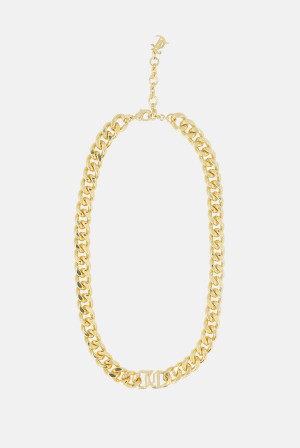 Gold Juicy Couture Chain JC Necklace | JC-SN652368