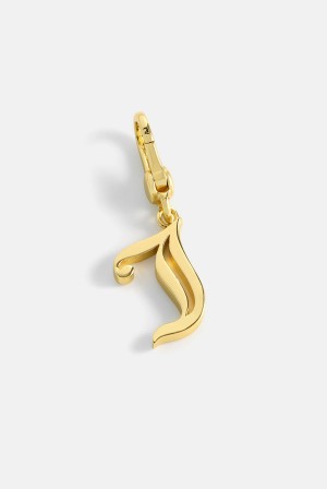 Gold Juicy Couture J' Initial Charm | JC-SN652399