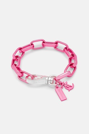 Pink Juicy Couture Chain JC Bracelet | JC-SN652358