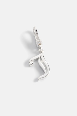 Silver Juicy Couture J' Initial Charm | JC-SN652398