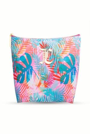 Tropical Palm Juicy Couture Monogram Makeup Pouch | JC-SN651909