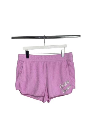 Violet Dusk Juicy Couture Terry Logo Retro Shorts—rejuiced | JC-SN651810