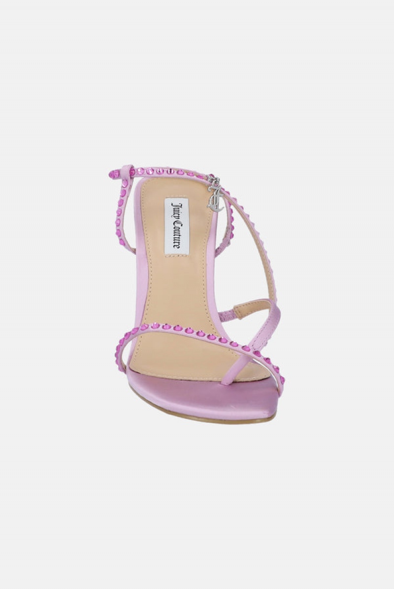 Begonia Pink Juicy Couture Diamond Heels | JC-SN652180