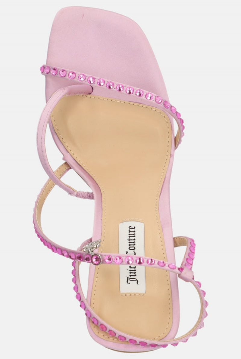 Begonia Pink Juicy Couture Diamond Heels | JC-SN652180