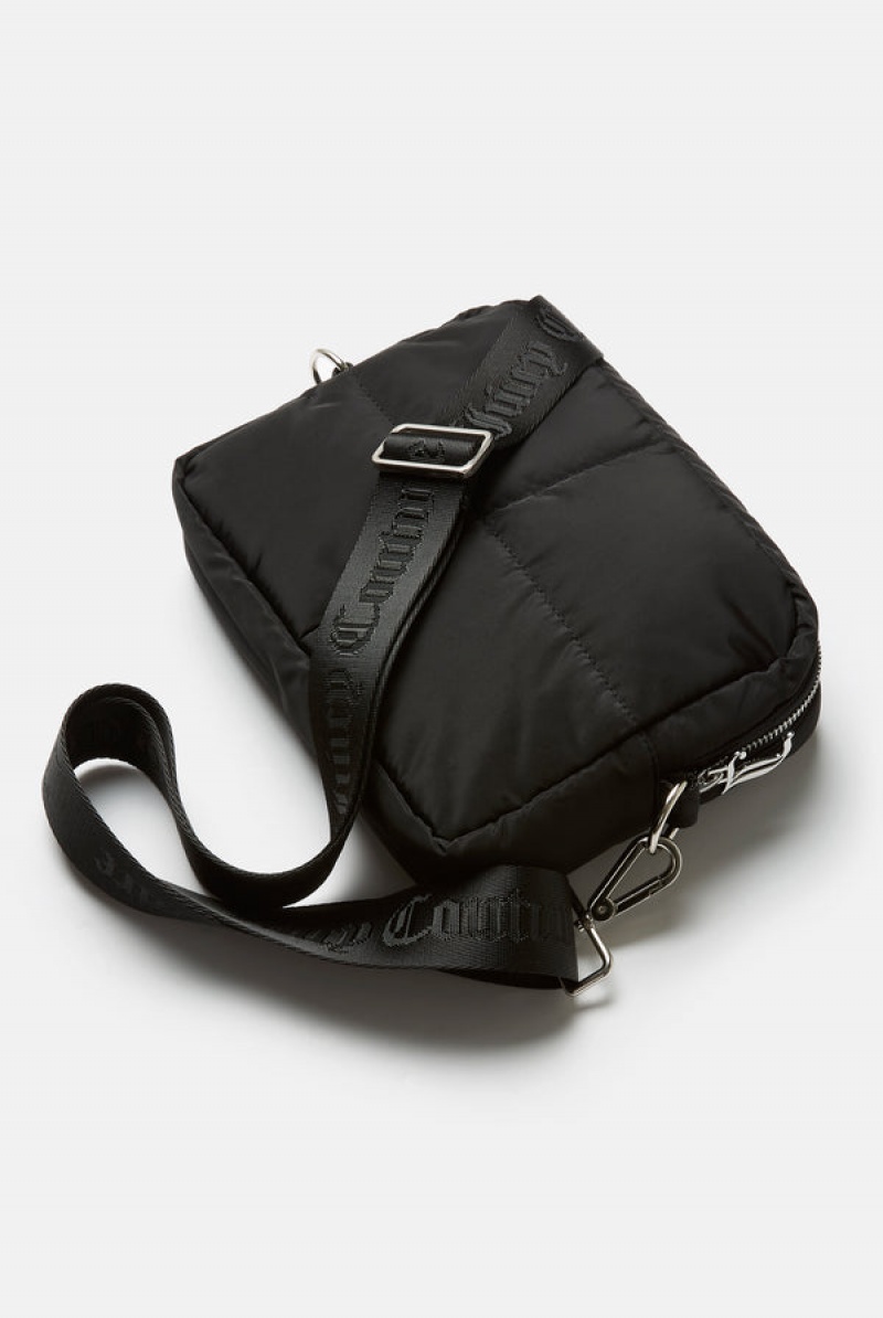 Black Juicy Couture Quilted Camera Bag | JC-SN652221