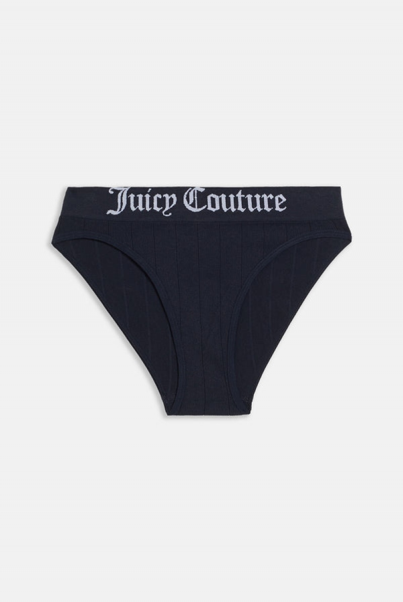 Blue Juicy Couture Pack Of 3 Seamless High Leg Brief | JC-SN652277