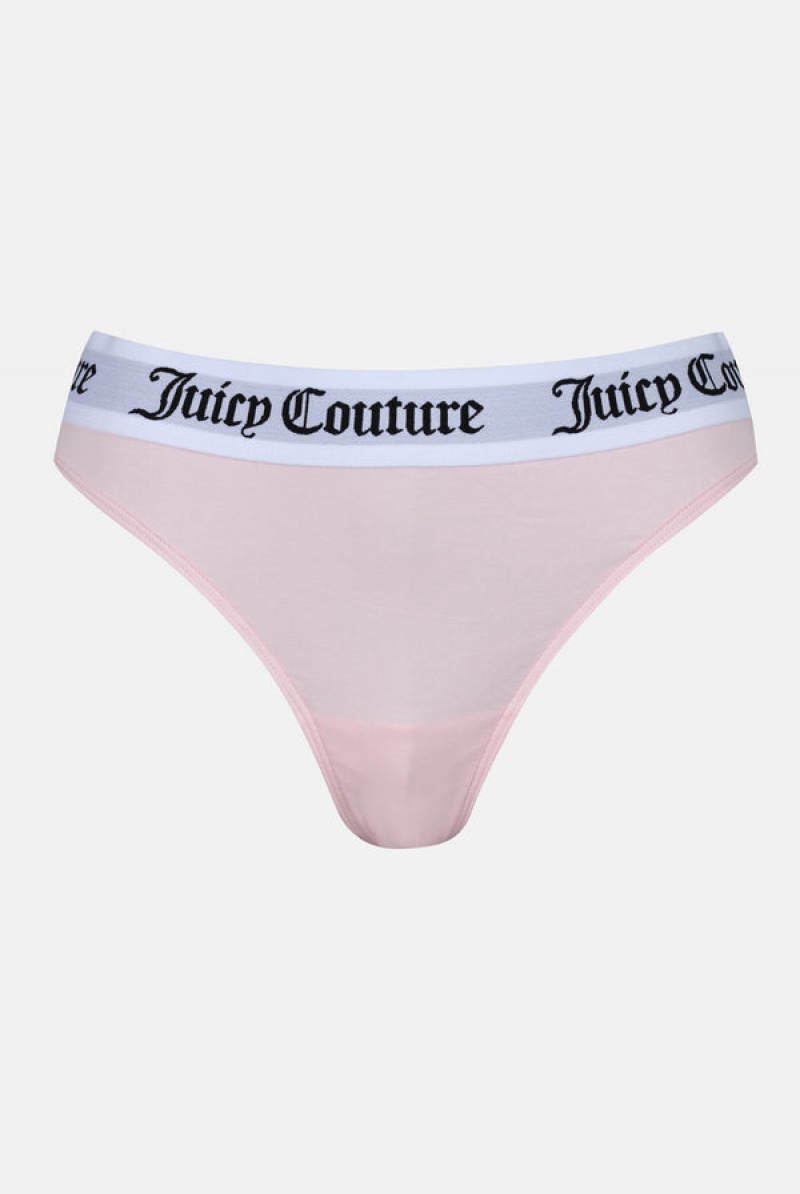 Cherry Blossom Juicy Couture Pack Cotton Thong | JC-SN652229