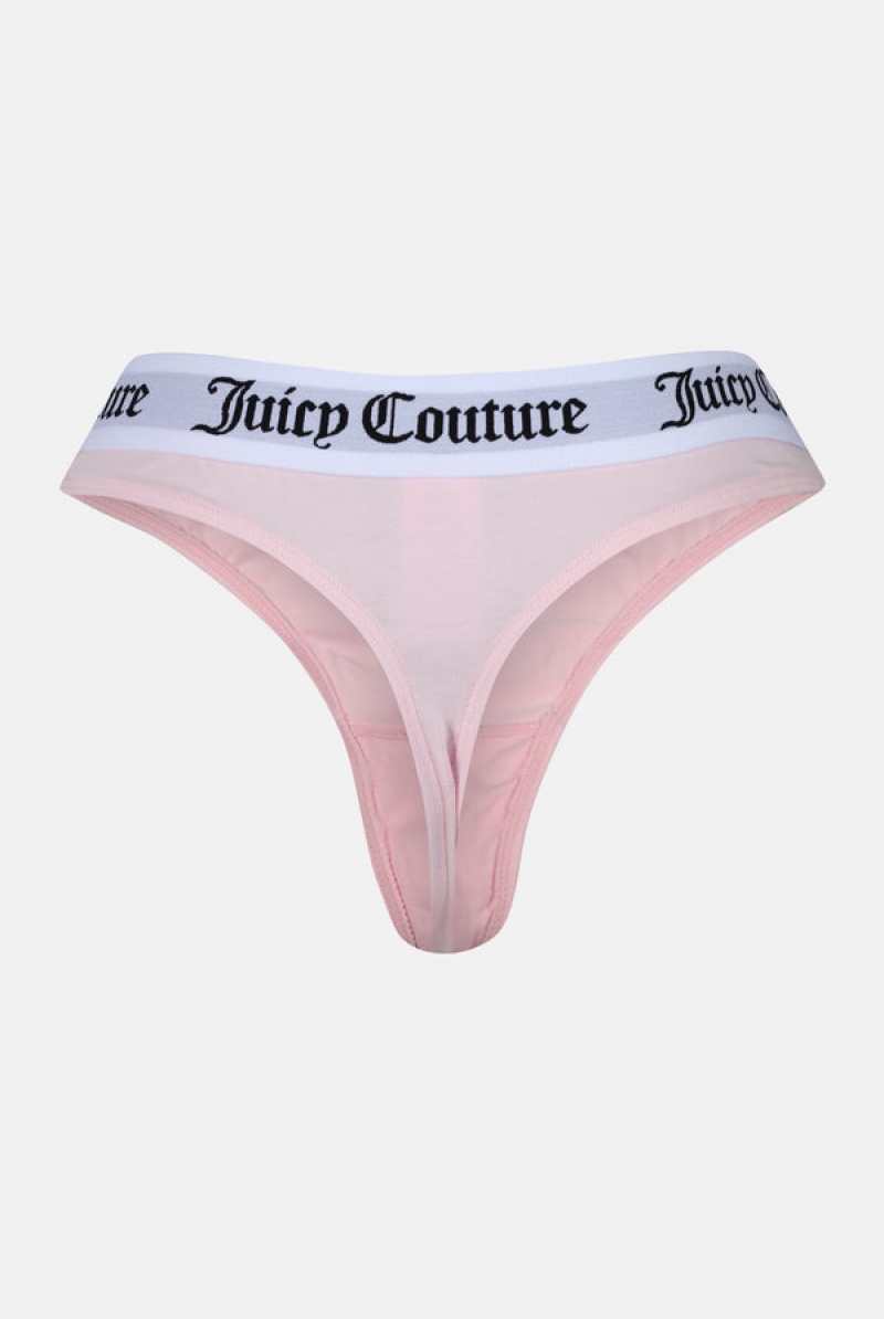 Cherry Blossom Juicy Couture Pack Cotton Thong | JC-SN652229