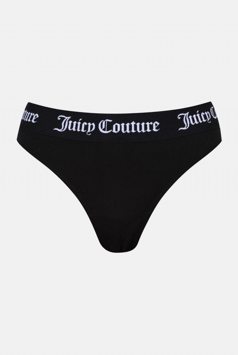 Cherry Blossom Juicy Couture Pack Cotton Thong | JC-SN652229