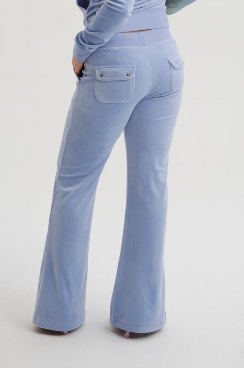 Della Robia Juicy Couture Classic Velour Del Ray Pocketed Bottoms | JC-SN652025