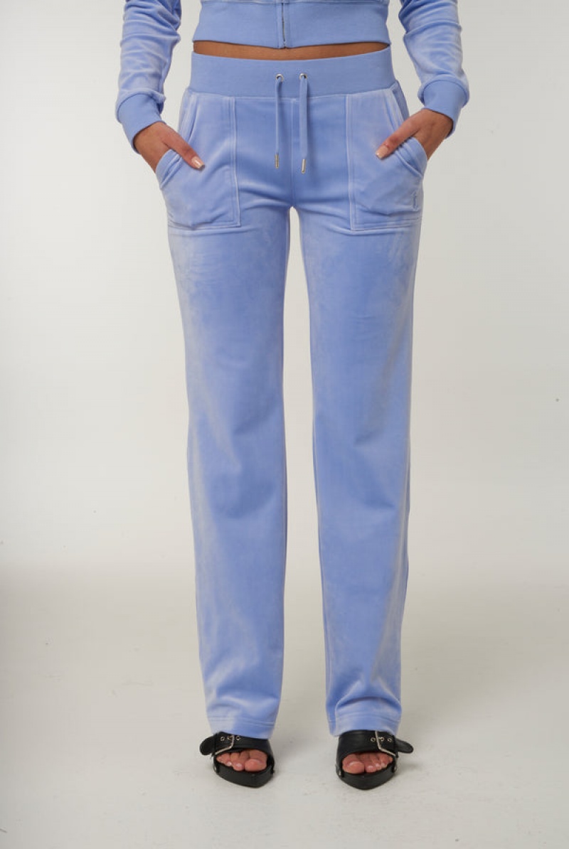 Easter Egg Juicy Couture Classic Velour Del Ray Pocketed Bottoms | JC-SN651990