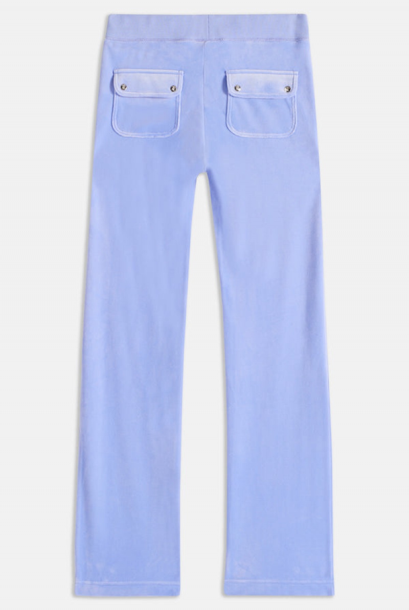 Easter Egg Juicy Couture Classic Velour Del Ray Pocketed Bottoms | JC-SN651990