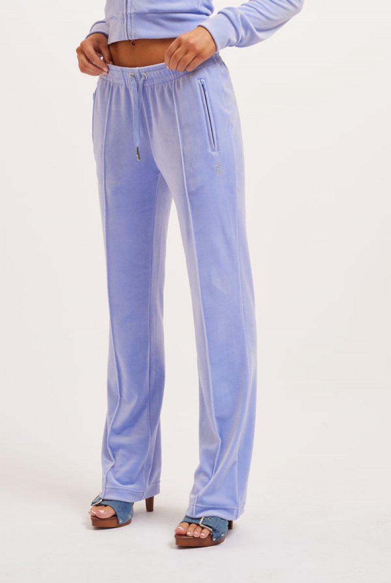 Easter Egg Juicy Couture Velour Diamante Tracksuit Bottom | JC-SN652109