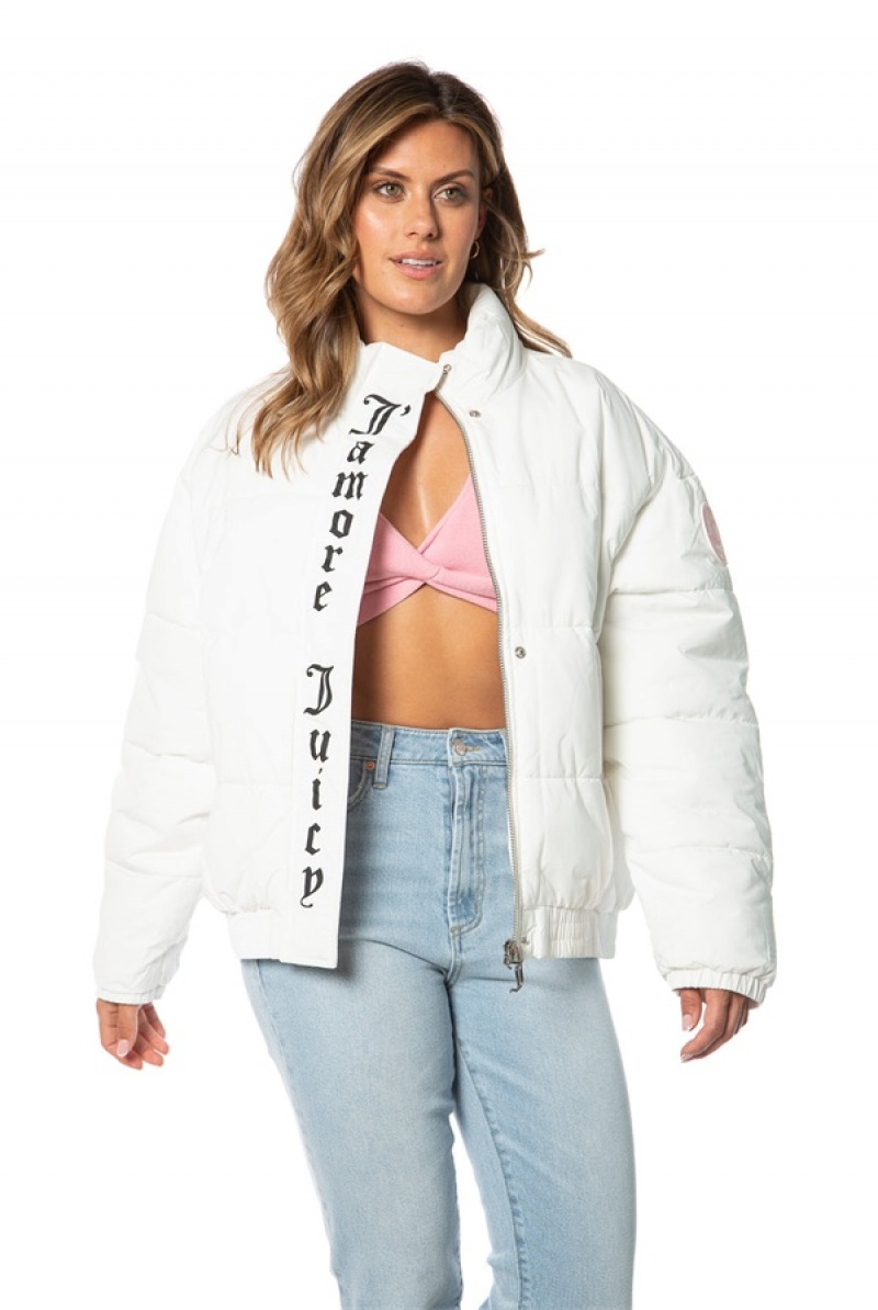 Feather Juicy Couture Monogram Puffer Jacket | JC-SN651680