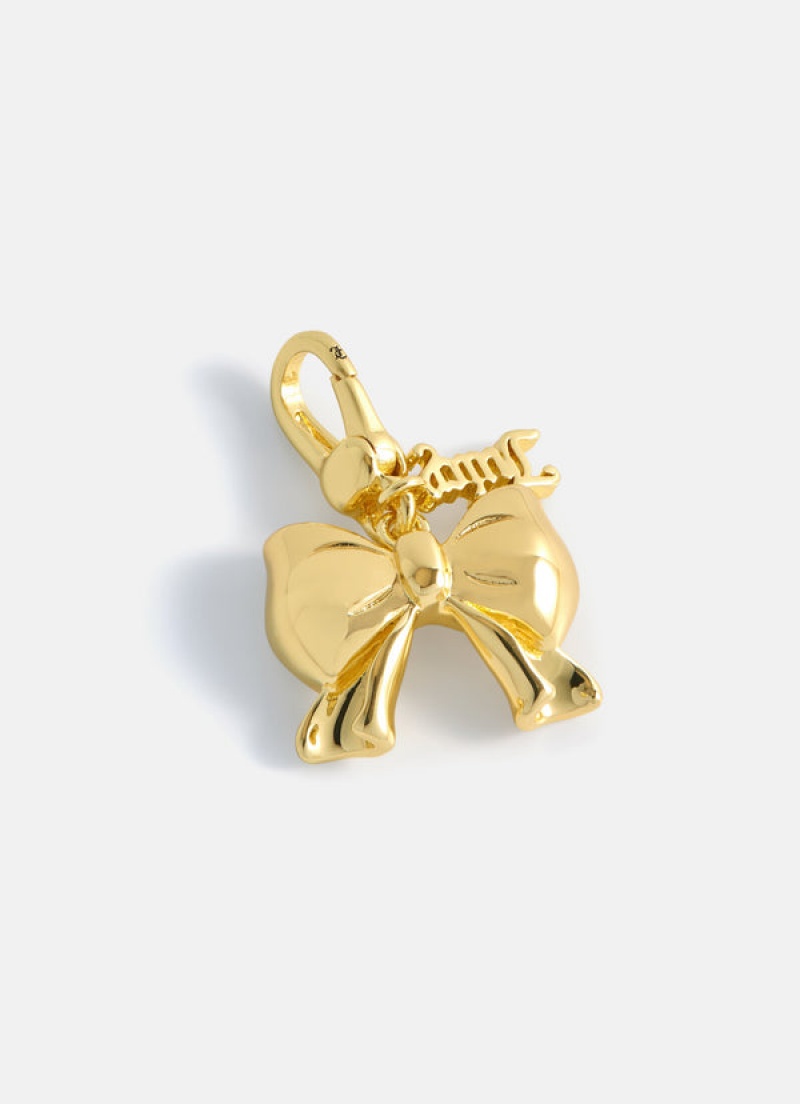 Gold Juicy Couture Bow Charm | JC-SN652393