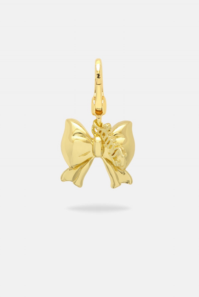 Gold Juicy Couture Bow Charm | JC-SN652393