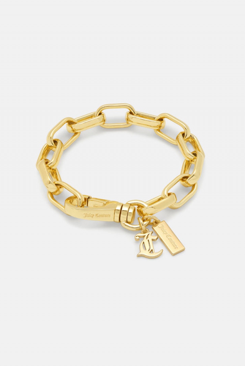 Gold Juicy Couture Chain JC Bracelet | JC-SN652356