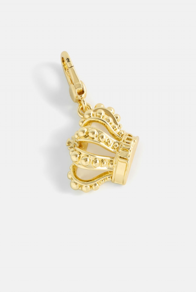 Gold Juicy Couture Crown Charm | JC-SN652391