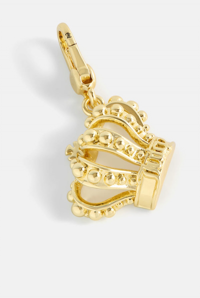 Gold Juicy Couture Crown Charm | JC-SN652391