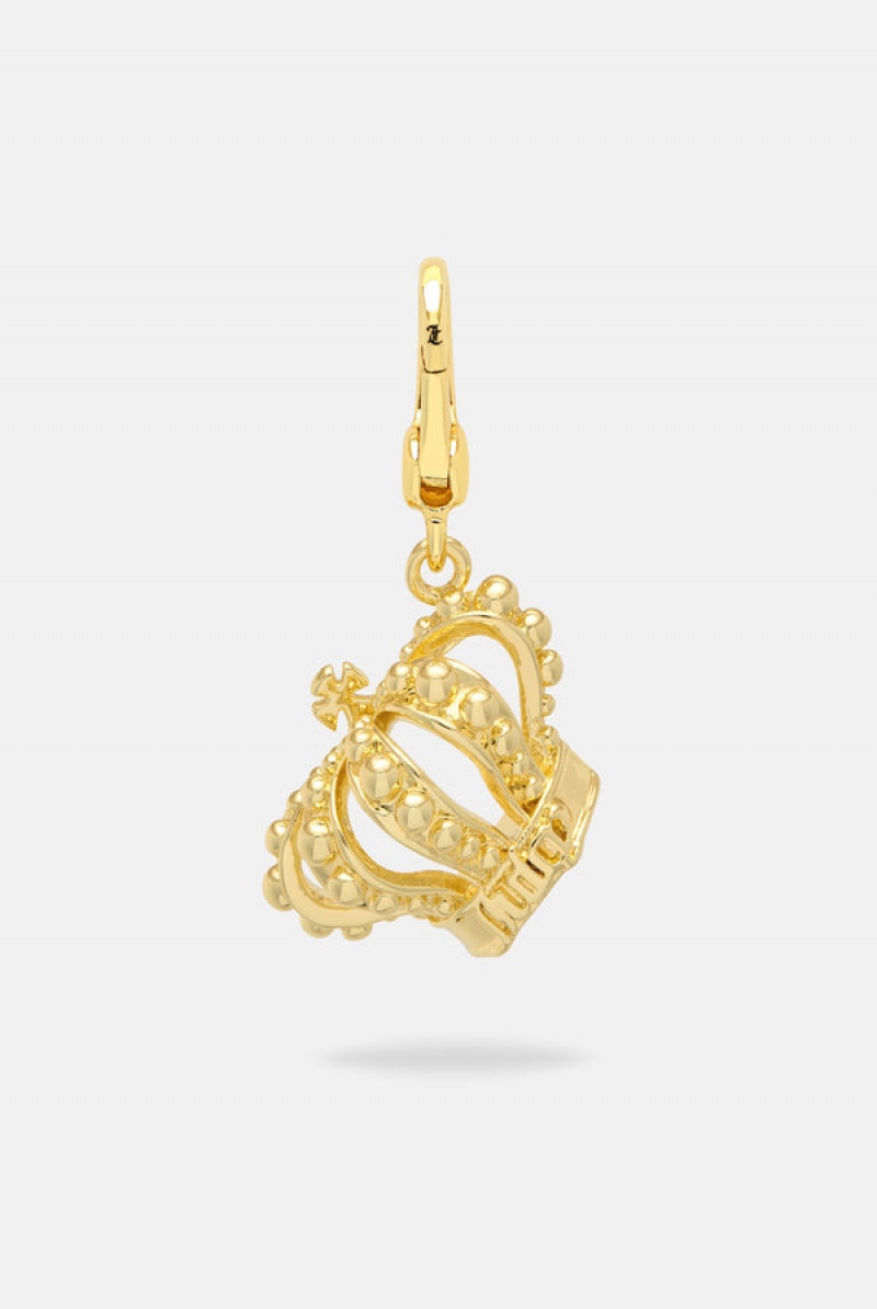 Gold Juicy Couture Crown Charm | JC-SN652391