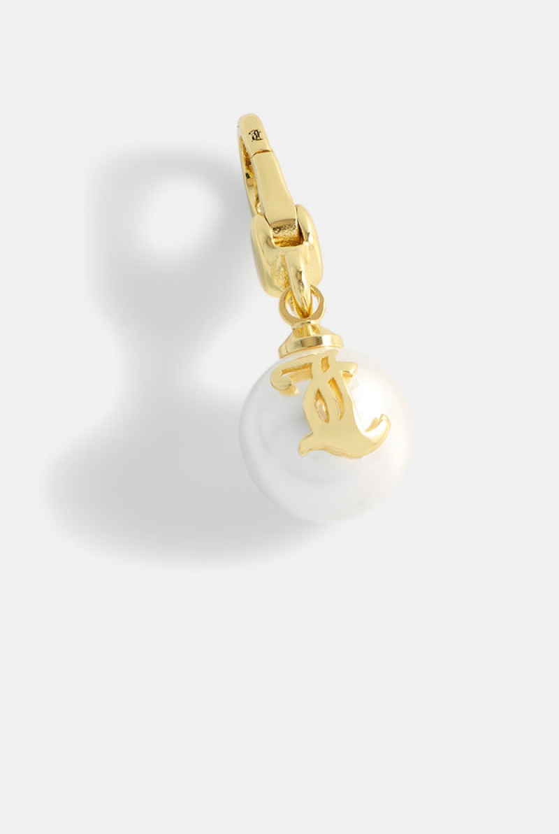 Gold Juicy Couture JC Pearl Charm | JC-SN652384