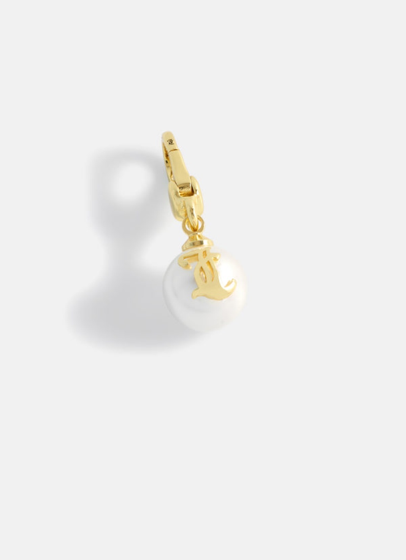 Gold Juicy Couture JC Pearl Charm | JC-SN652384