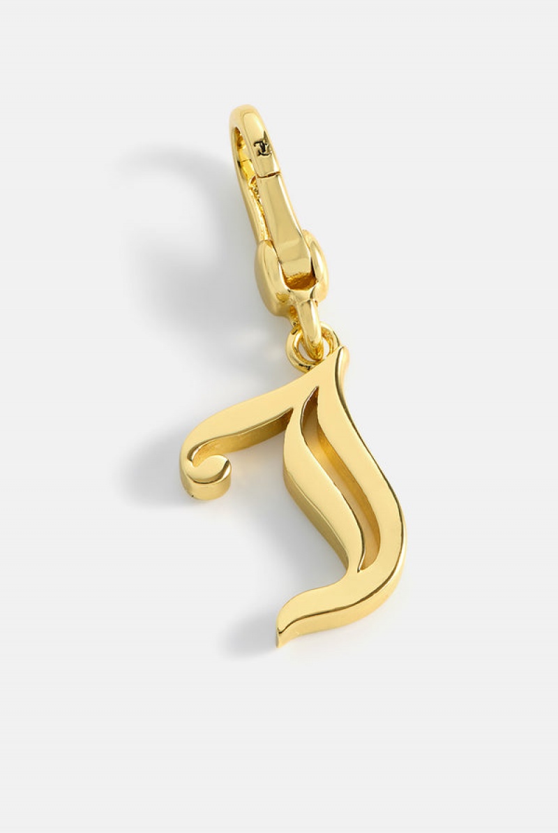 Gold Juicy Couture J' Initial Charm | JC-SN652399