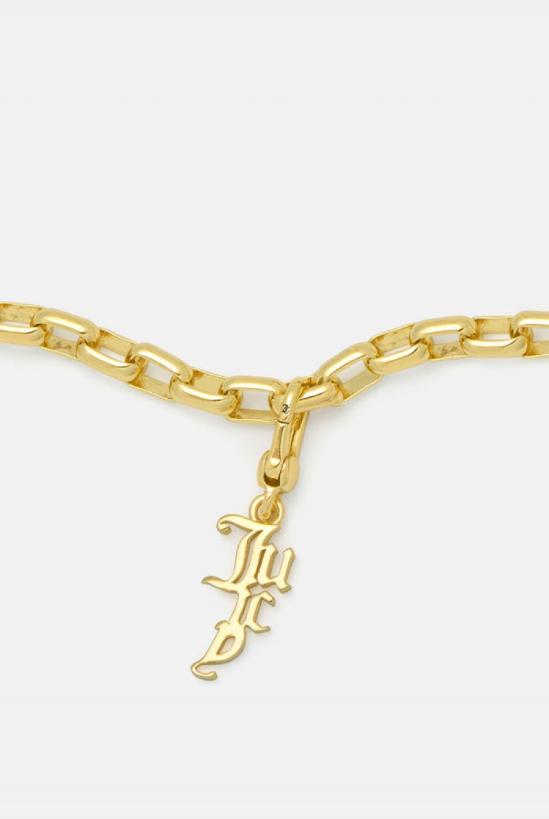 Gold Juicy Couture Juicy Drop Charm | JC-SN652383