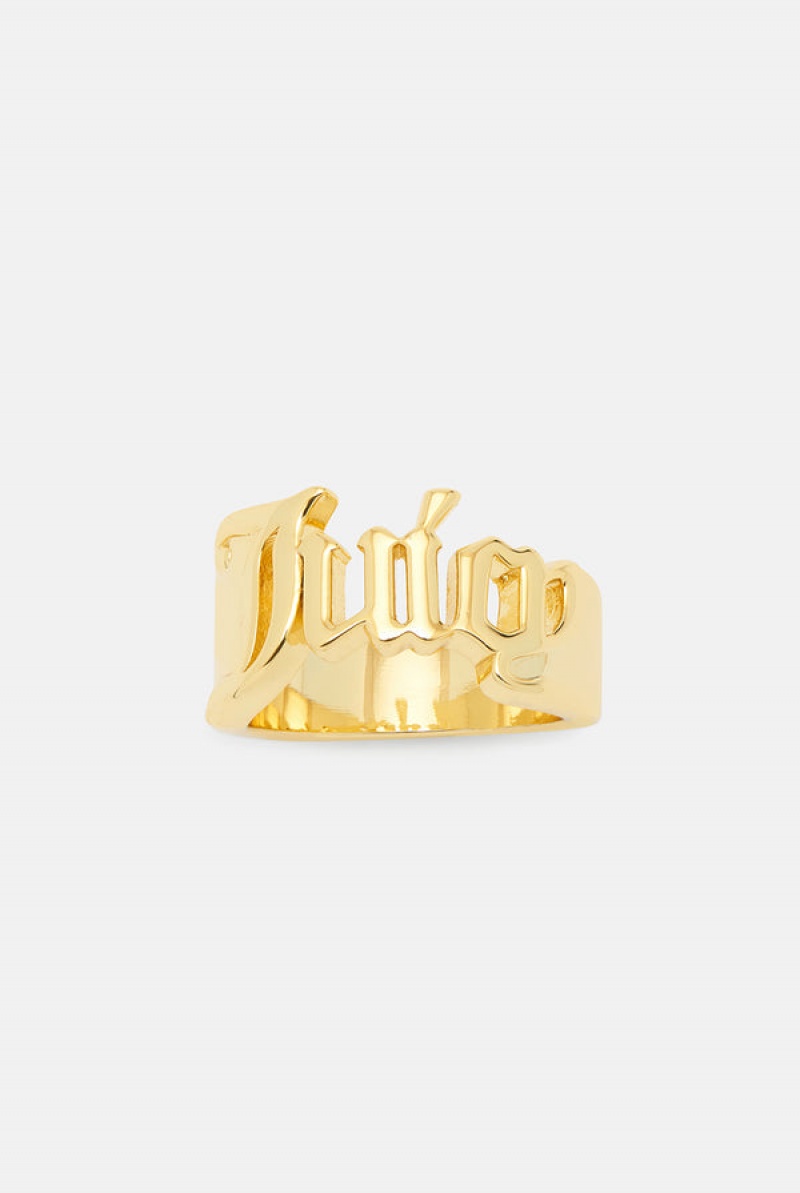 Gold Juicy Couture Juicy Ring | JC-SN652363