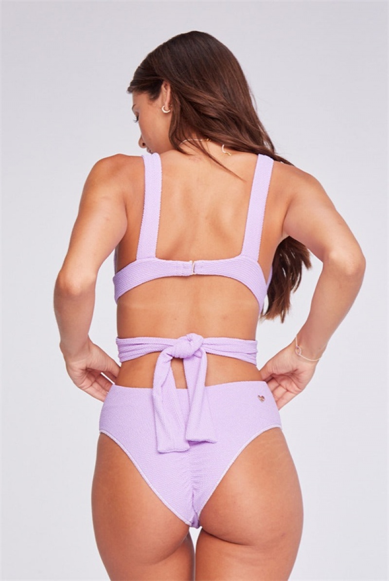 Lilac Juicy Couture Capittana Cristina One Piece | JC-SN651885