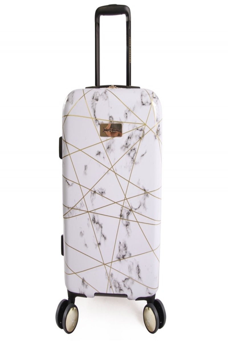 Marble Web Juicy Couture Carry-on Hardside Spinner Luggage | JC-SN651921