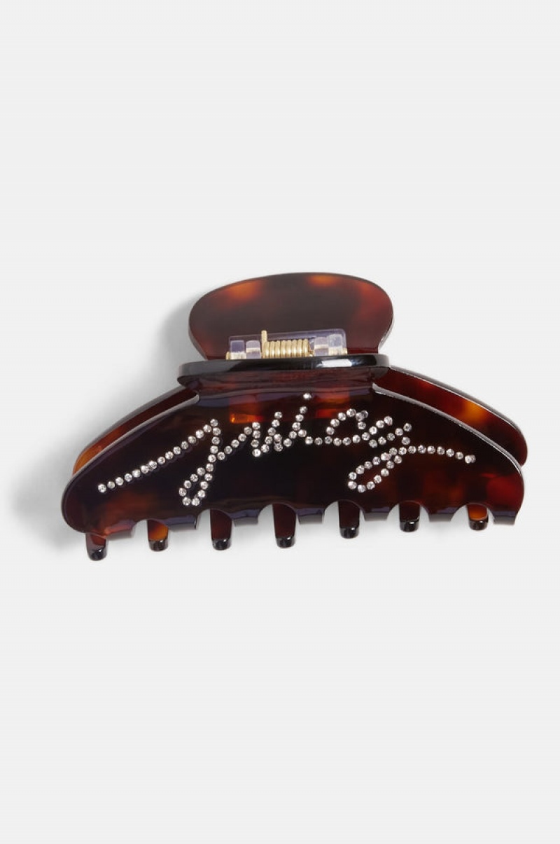 Multi Juicy Couture Amber Diamante Script Claw Hair Clip | JC-SN652335