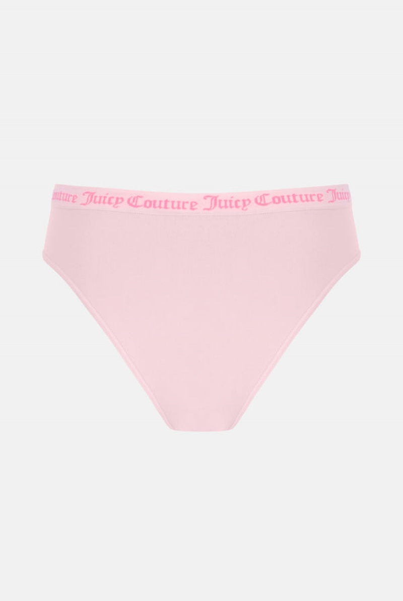 Multi Juicy Couture Flat Knit Seamless Mid-rise Brief Pack X3 | JC-SN652232