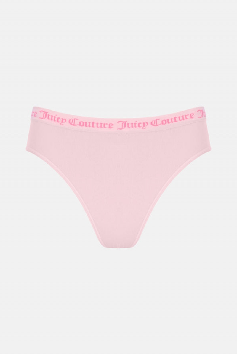 Multi Juicy Couture Flat Knit Seamless Mid-rise Brief Pack X3 | JC-SN652232