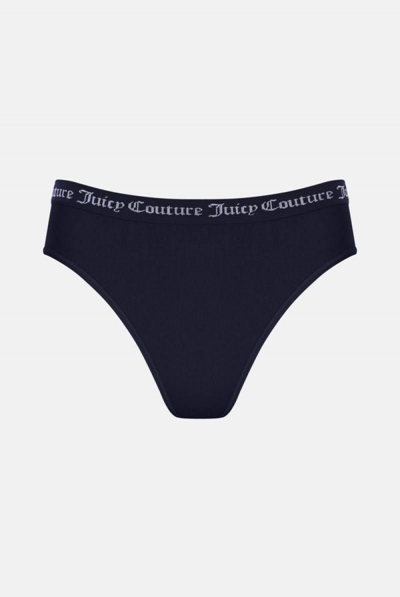 Multi Juicy Couture Flat Knit Seamless Mid-rise Brief Pack X3 | JC-SN652233