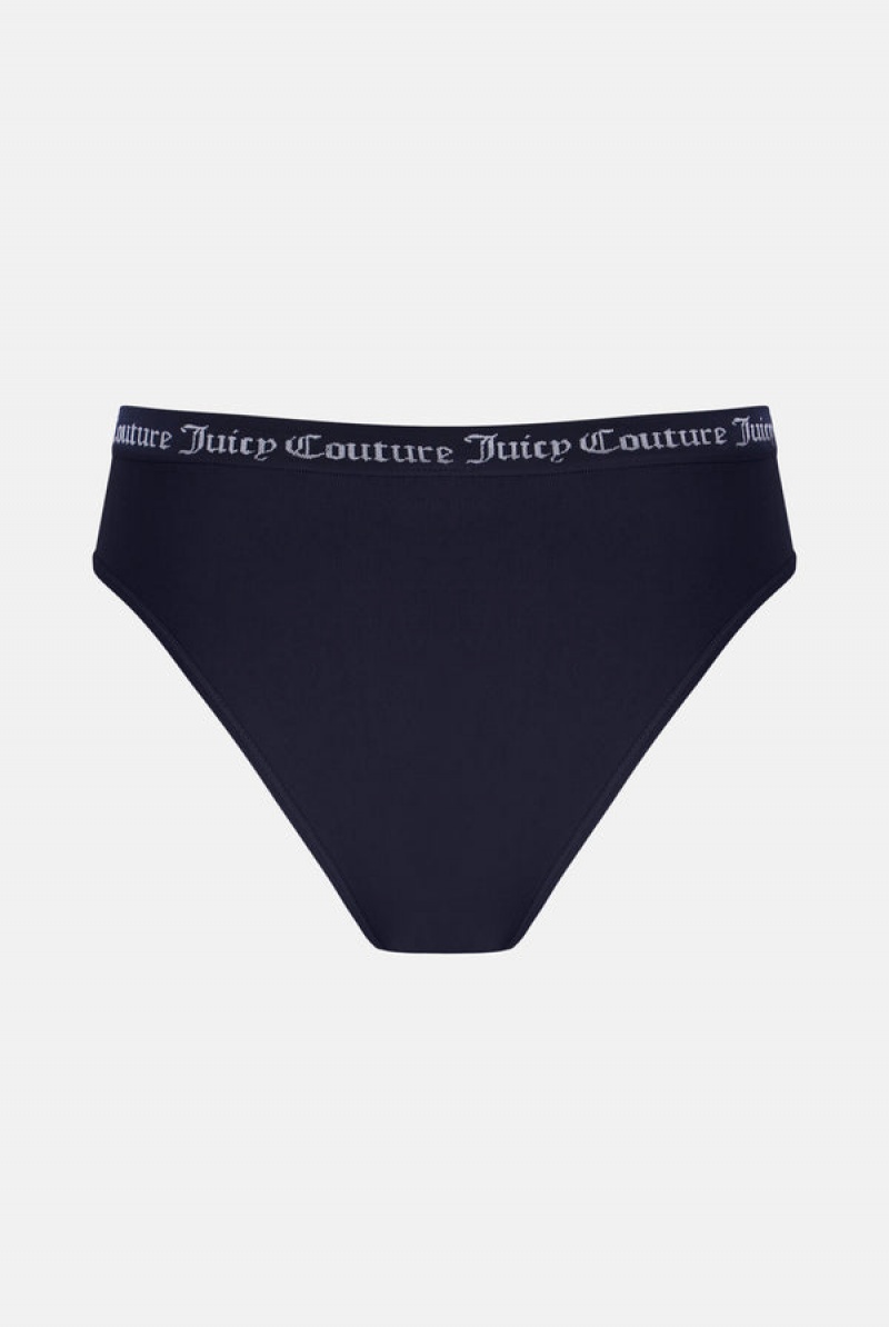 Multi Juicy Couture Flat Knit Seamless Mid-rise Brief Pack X3 | JC-SN652233