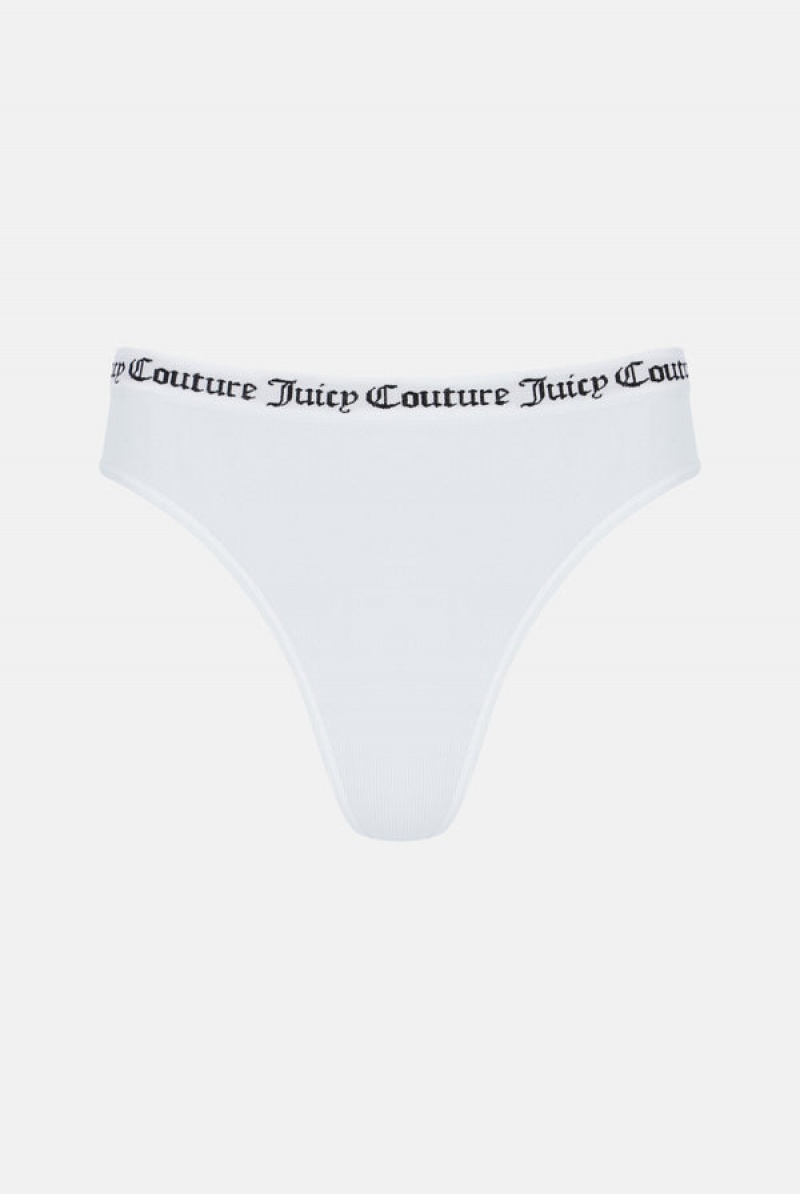 Multi Juicy Couture Flat Knit Seamless Thong Pack X3 | JC-SN652234