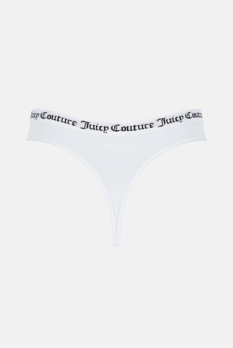 Multi Juicy Couture Flat Knit Seamless Thong Pack X3 | JC-SN652234