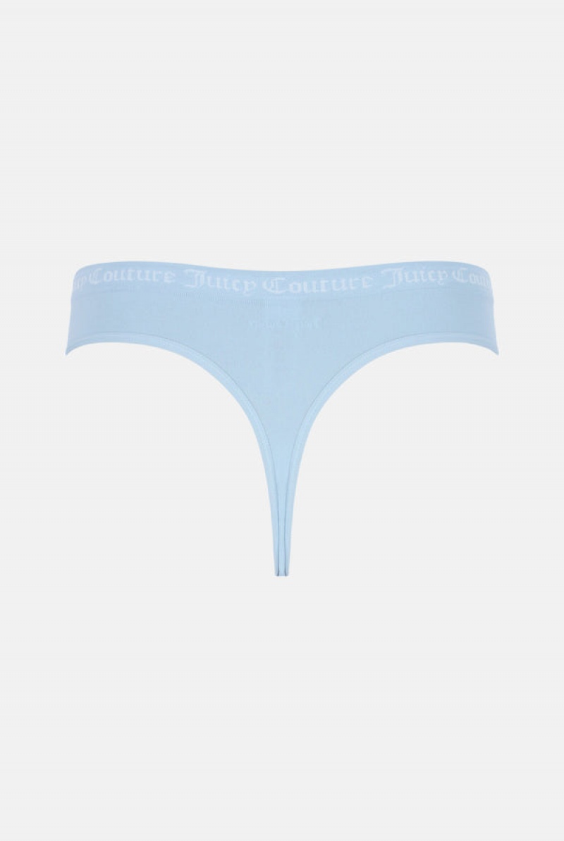 Multi Juicy Couture Flat Knit Seamless Thong Pack X3 | JC-SN652235