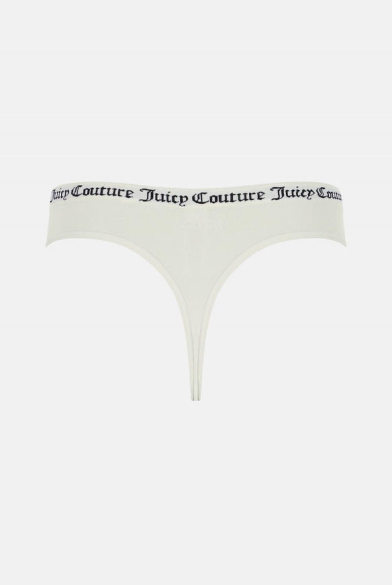 Multi Juicy Couture Flat Knit Seamless Thong Pack X3 | JC-SN652235