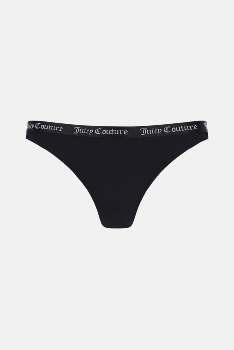 Multi Juicy Couture Pack Of 3 Lace Trim Briefs | JC-SN652240