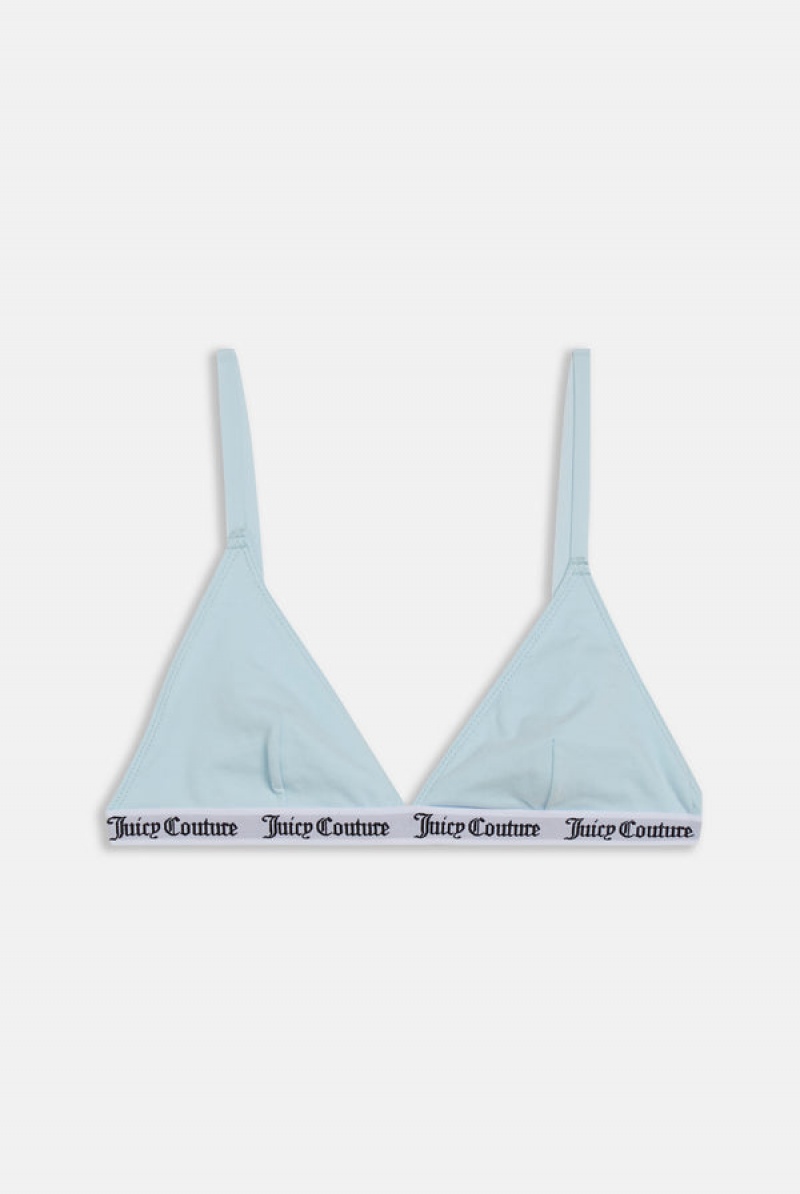 Nantucket Breeze Juicy Couture Cotton Triangle Bra | JC-SN652250