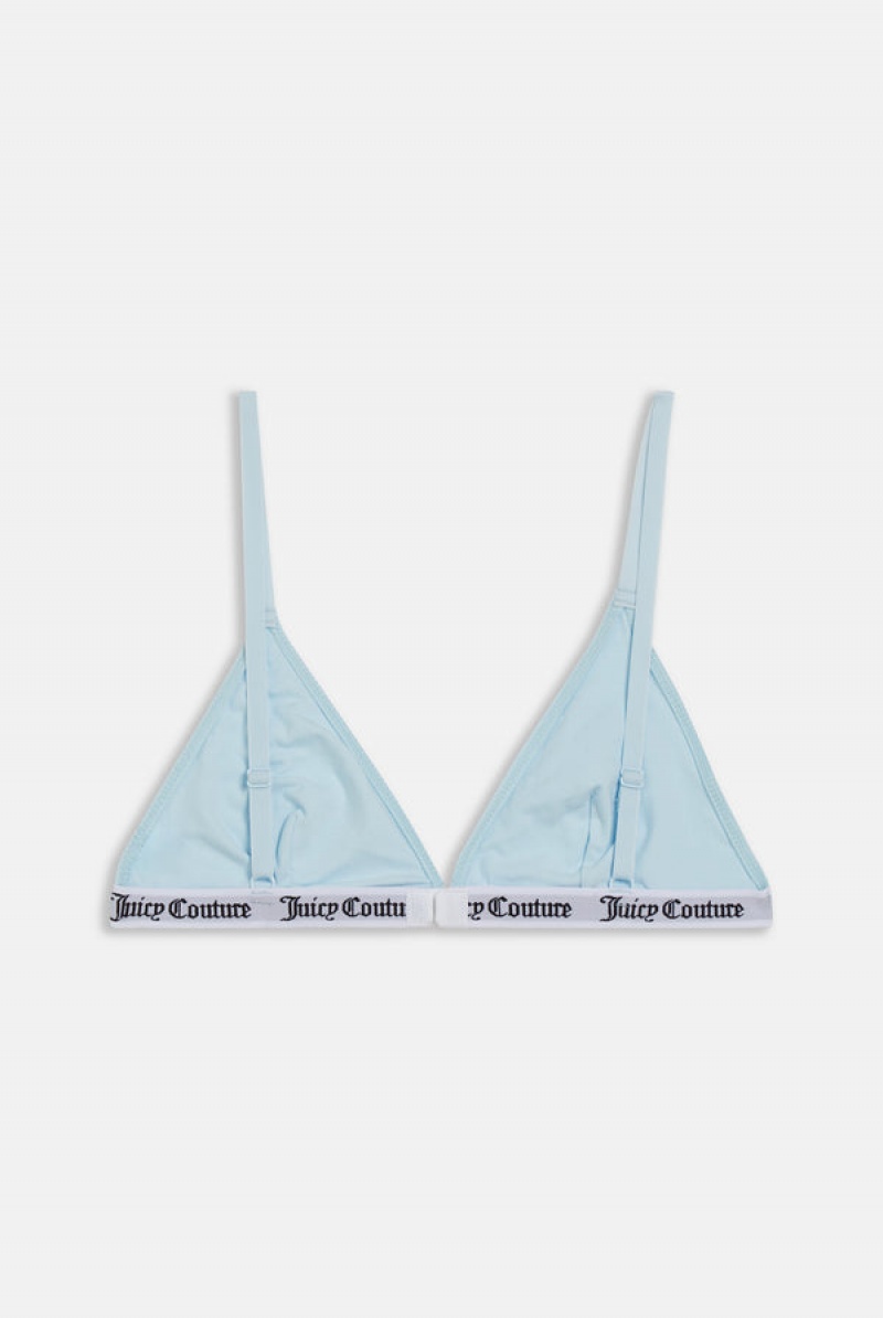 Nantucket Breeze Juicy Couture Cotton Triangle Bra | JC-SN652250