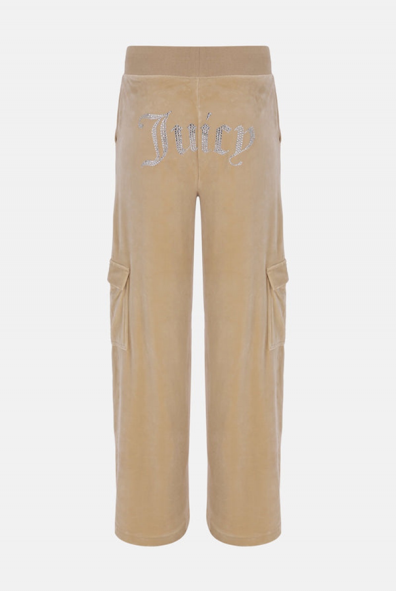 Nomad Juicy Couture Cargo Velour Diamante Trouser | JC-SN652097