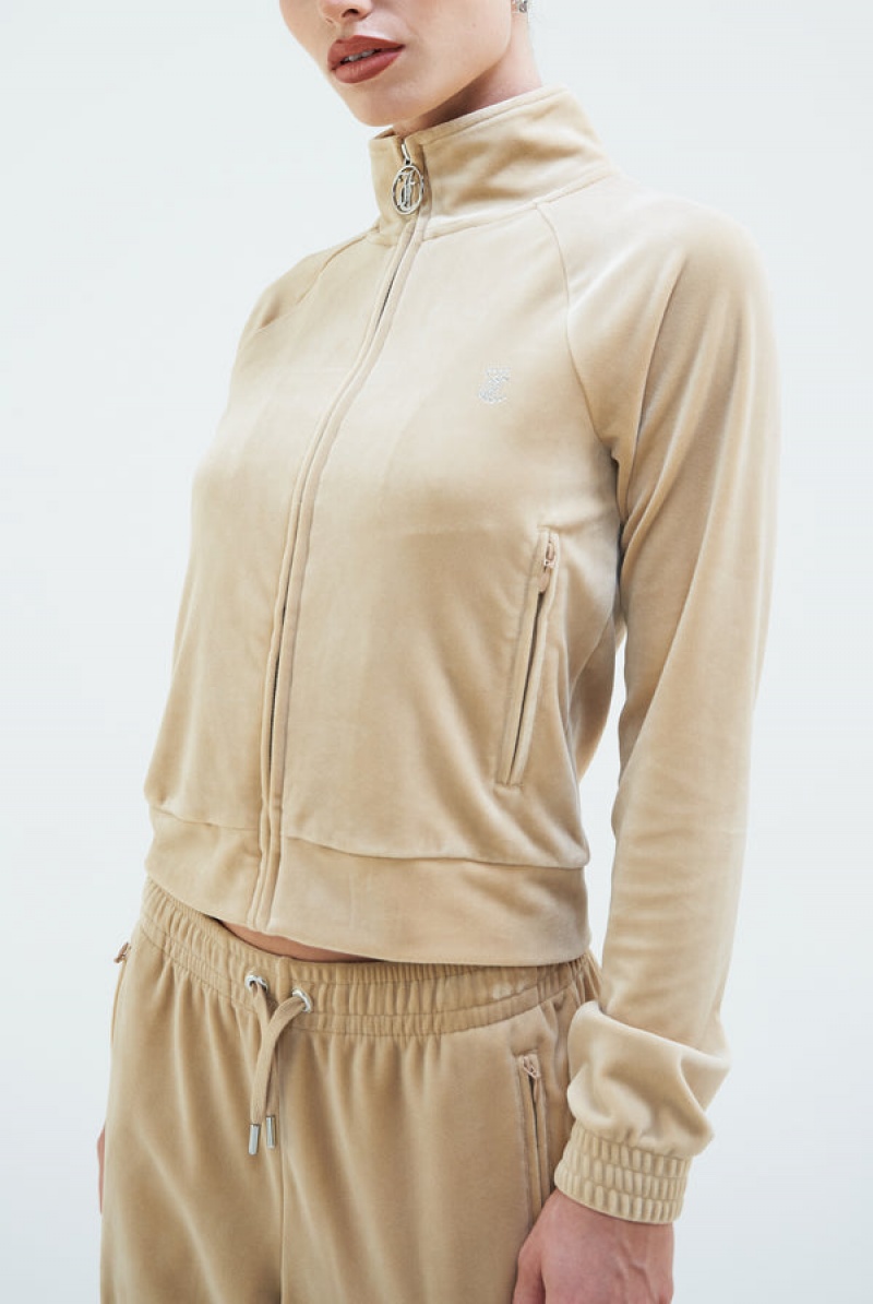 Nomad Juicy Couture Velour Diamante Tracktop | JC-SN652096