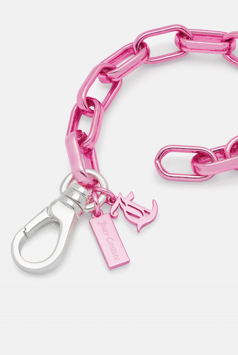 Pink Juicy Couture Chain JC Bracelet | JC-SN652358