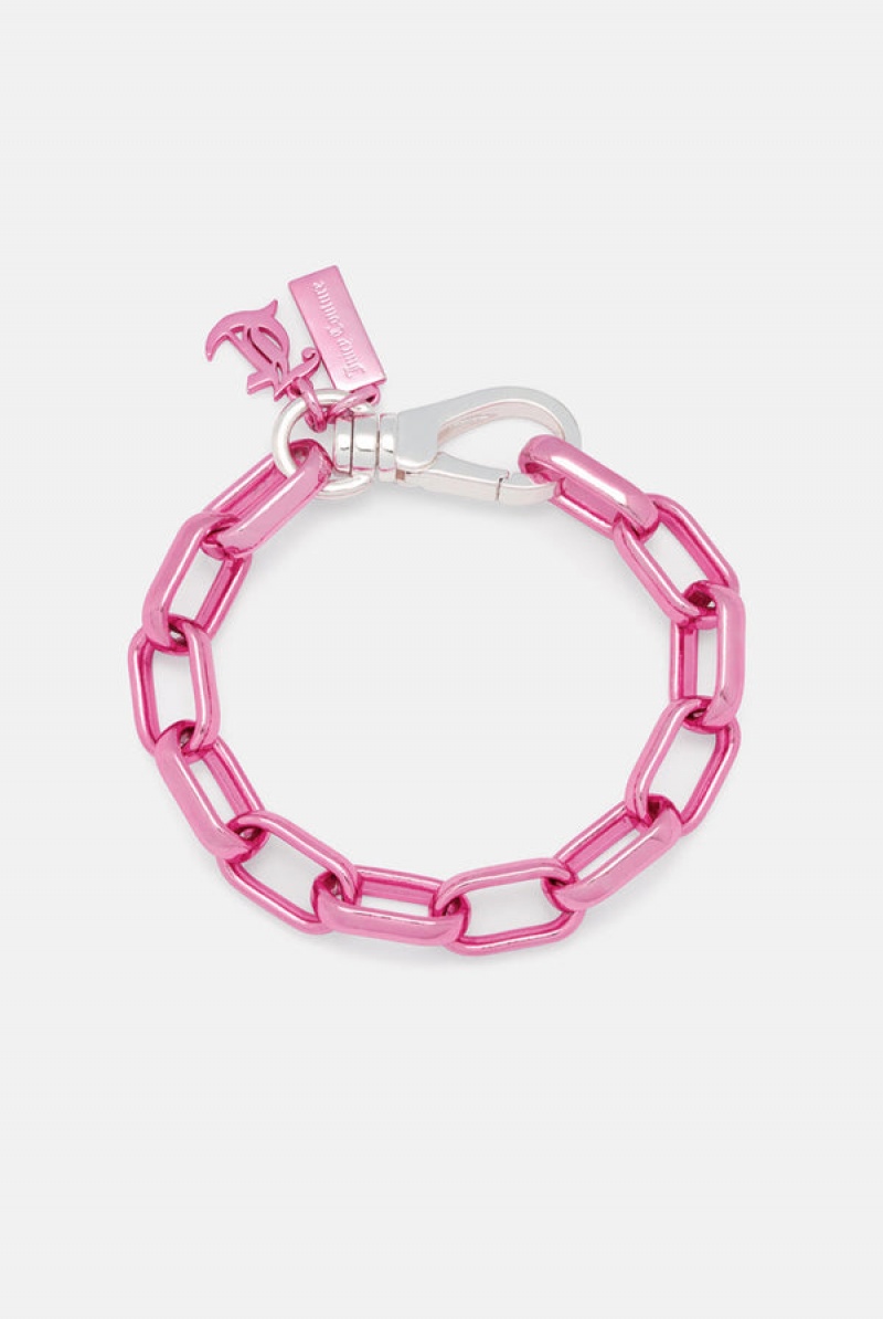 Pink Juicy Couture Chain JC Bracelet | JC-SN652358