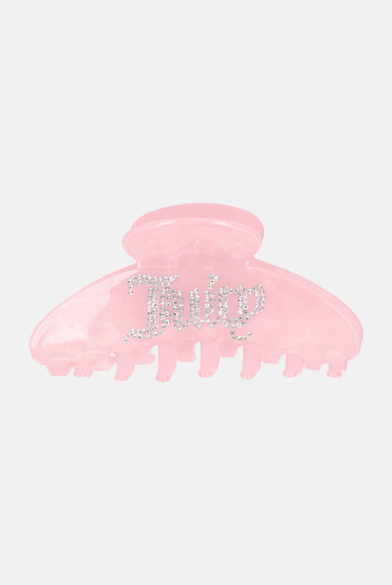 Pink Juicy Couture Diamante Claw Clip | JC-SN652328