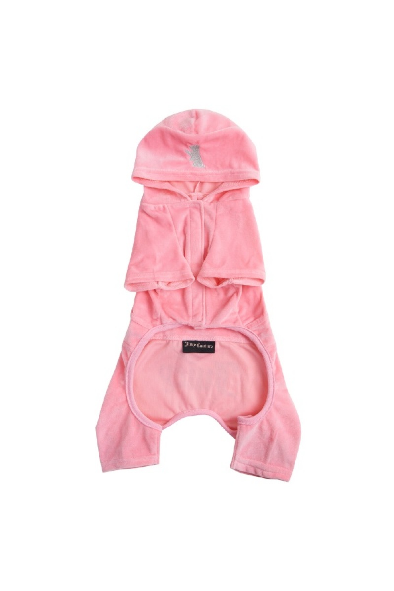 Pink Juicy Couture Pet Velour Tracksuit Xs/S | JC-SN652309